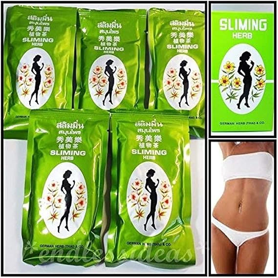 German SLIMMING HERB TEA - Sliming Weight Loss Diet Detox (50 Bags)