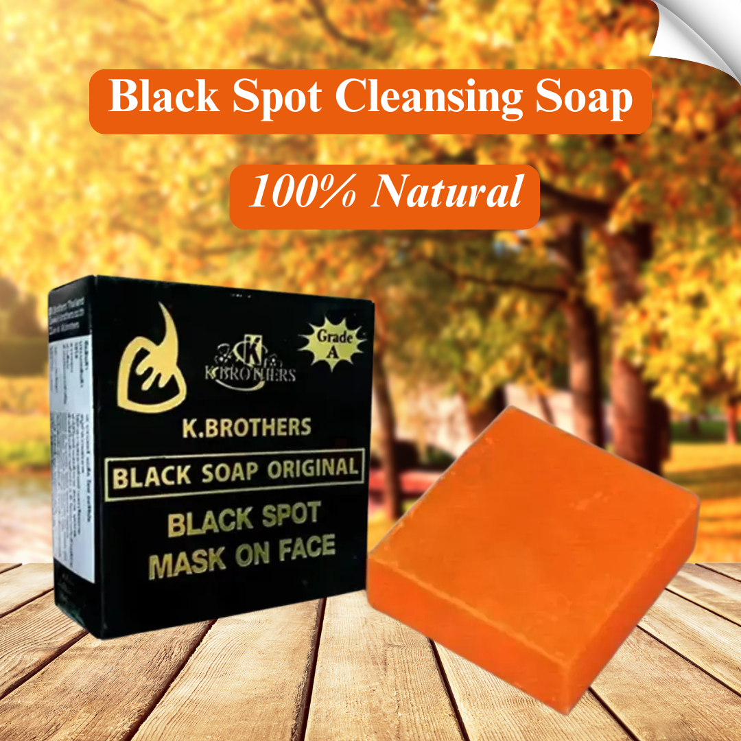 K Brothers Black Soap Original – 100% Authentic Thailand Beauty Soap (50g