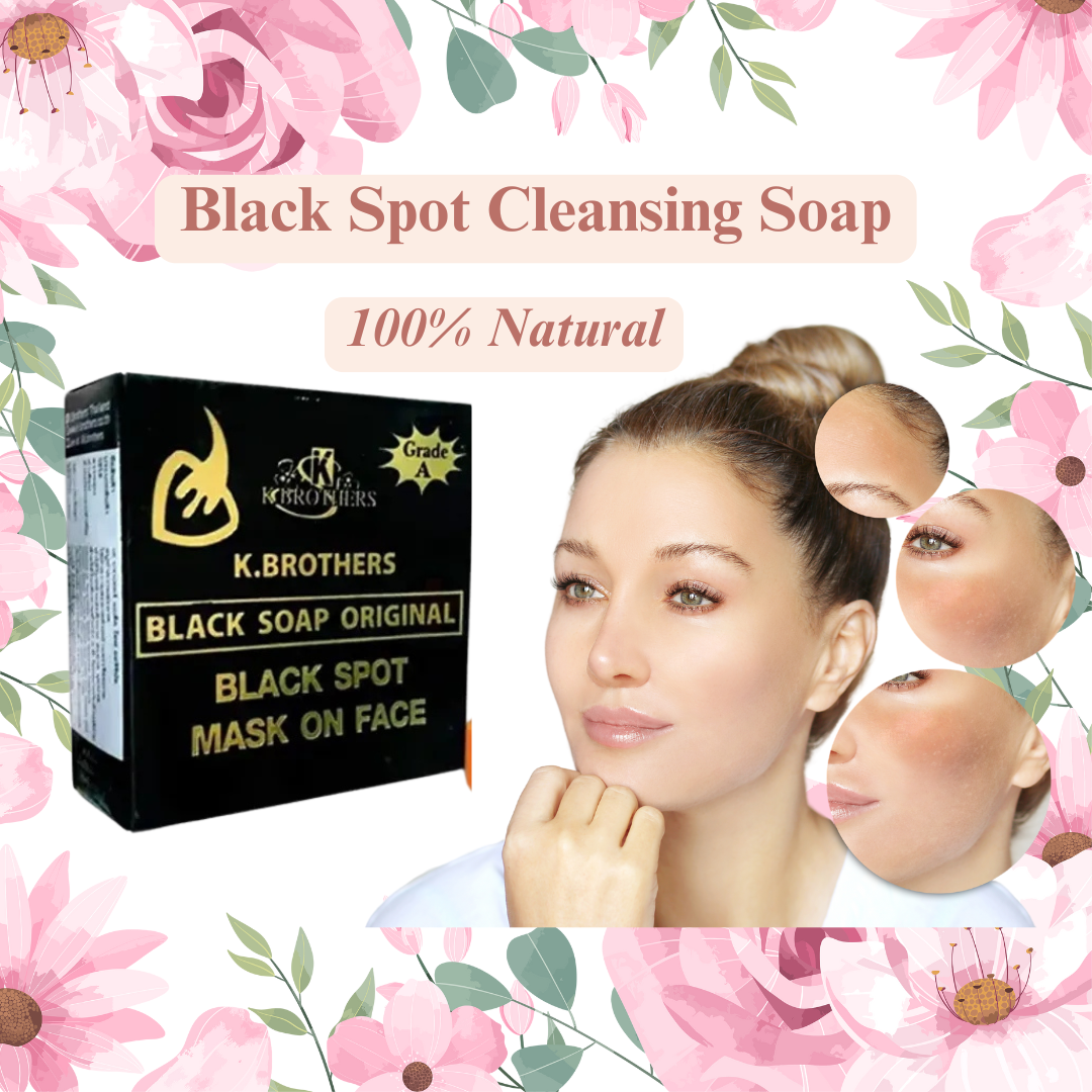 K Brothers Black Soap Original – 100% Authentic Thailand Beauty Soap (50g