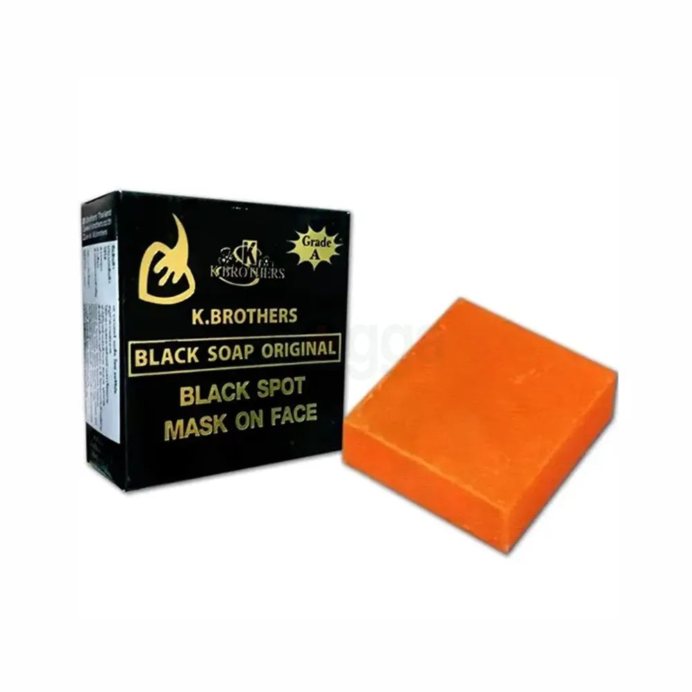 K Brothers Black Soap Original – 100% Authentic Thailand Beauty Soap (50g