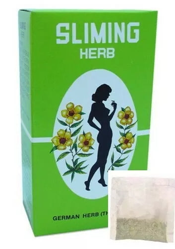 German SLIMMING HERB TEA - Sliming Weight Loss Diet Detox (50 Bags)