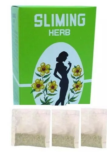 German SLIMMING HERB TEA - Sliming Weight Loss Diet Detox (50 Bags)