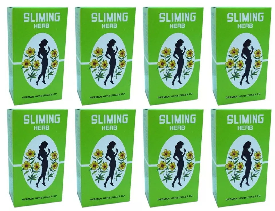 German SLIMMING HERB TEA - Sliming Weight Loss Diet Detox (50 Bags)